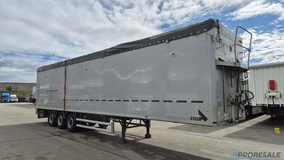 STAS S300ZX - posuvná podlaha 90 m3 - Semi-remorque à fond mouvant: photos 1 STAS S300ZX - posuvná podlaha 90 m3 - Semi-remorque à fond mouvant: photos 1