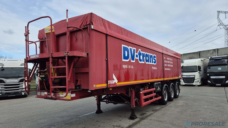 STAS SZ 336 K - sklápěč 52 m3 - Fe / Al - Semi-remorque benne: photos 2 STAS SZ 336 K - sklápěč 52 m3 - Fe / Al - Semi-remorque benne: photos 2