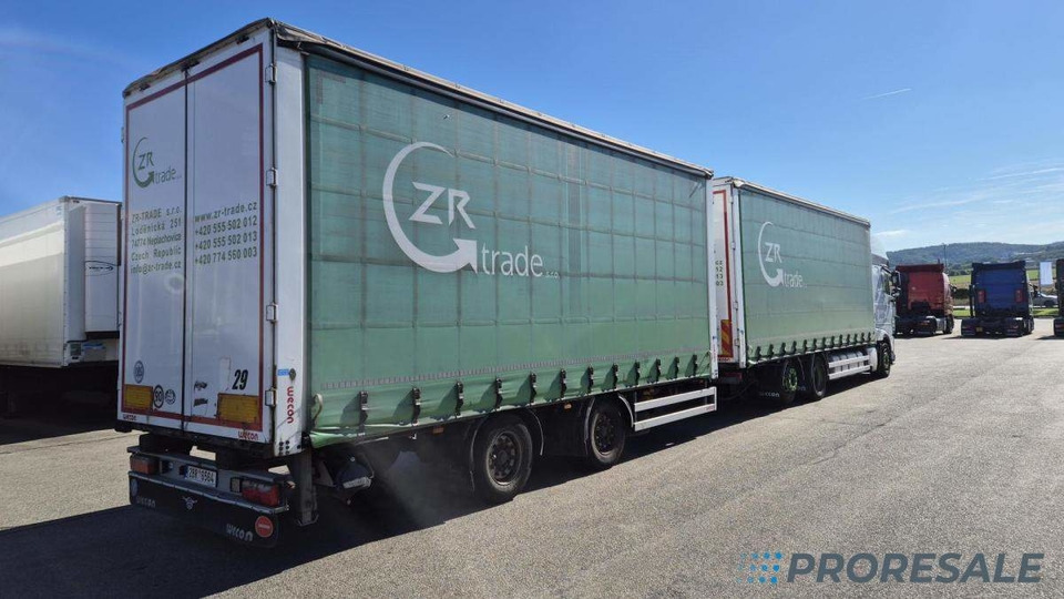 WECON PC-CP-T0111 - velkobjemová souprava - prodejné jen s vozidlem DAF D1885K - cena je za celou soupravu - Remorque rideaux coulissants: photos 1 WECON PC-CP-T0111 - velkobjemová souprava - prodejné jen s vozidlem DAF D1885K - cena je za celou soupravu - Remorque rideaux coulissants: photos 1