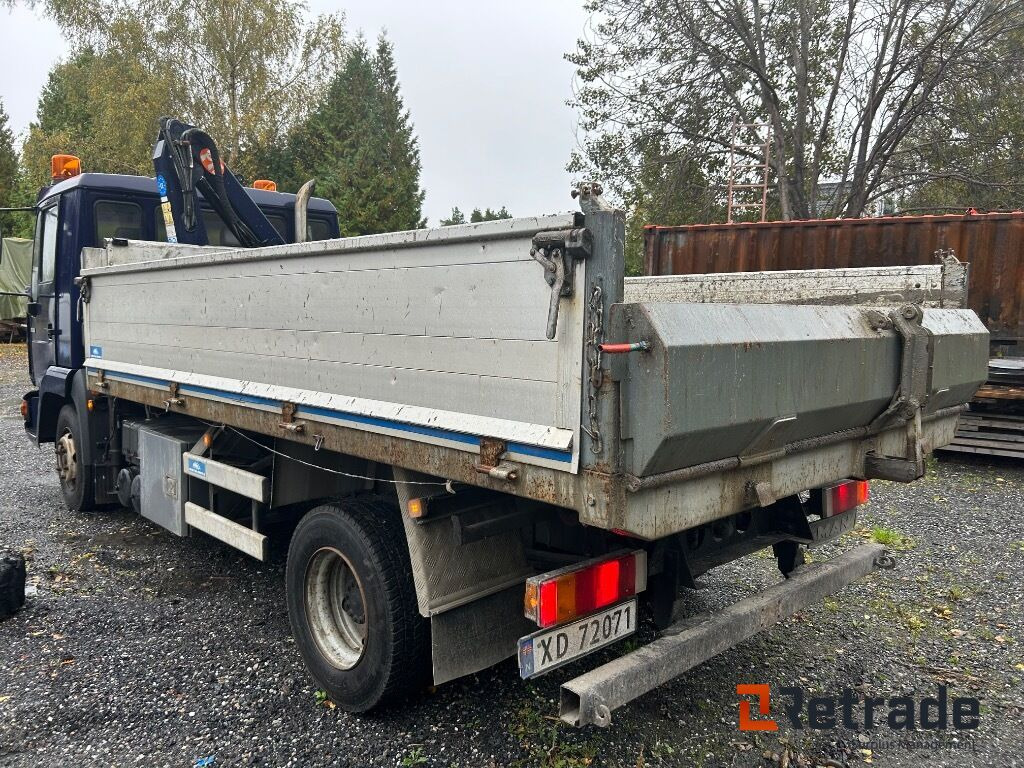 2000 Tippbil med kran og plan MAN 12.224LC. EU-Godkjent - Camion benne, Camion grue: photos 5 2000 Tippbil med kran og plan MAN 12.224LC. EU-Godkjent - Camion benne, Camion grue: photos 5