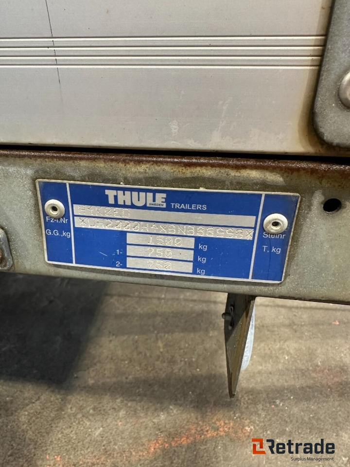 BRENDERUP 4260TB 1500kg tilhenger - Remorque plateau: photos 5 BRENDERUP 4260TB 1500kg tilhenger - Remorque plateau: photos 5