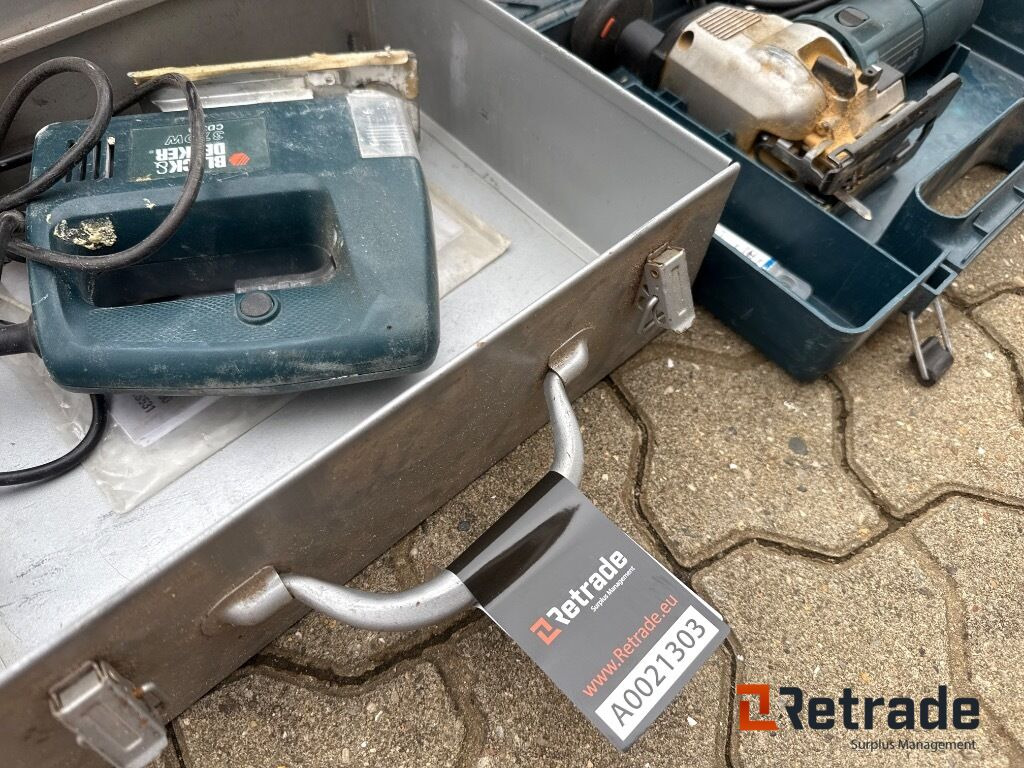 Bosch + Black & Decker stiksave - Matériel de chantier: photos 2 Bosch + Black & Decker stiksave - Matériel de chantier: photos 2