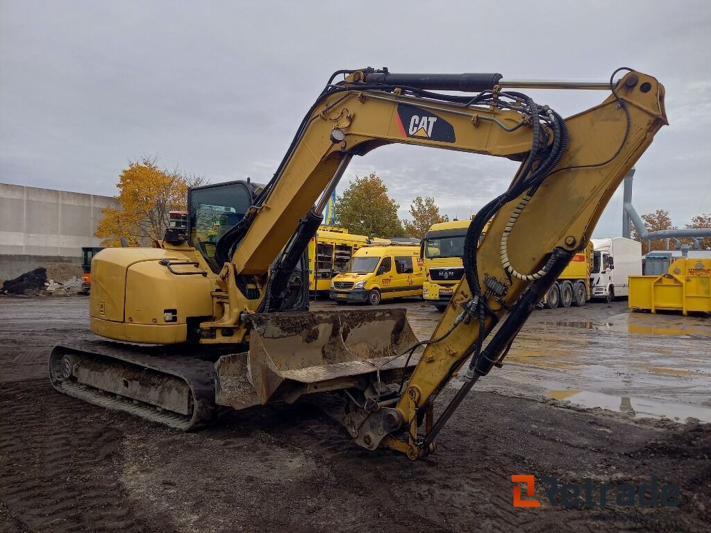 Caterpillar 308D CR Zero tail Gravemaskine - Pelle sur chenille: photos 3 Caterpillar 308D CR Zero tail Gravemaskine - Pelle sur chenille: photos 3