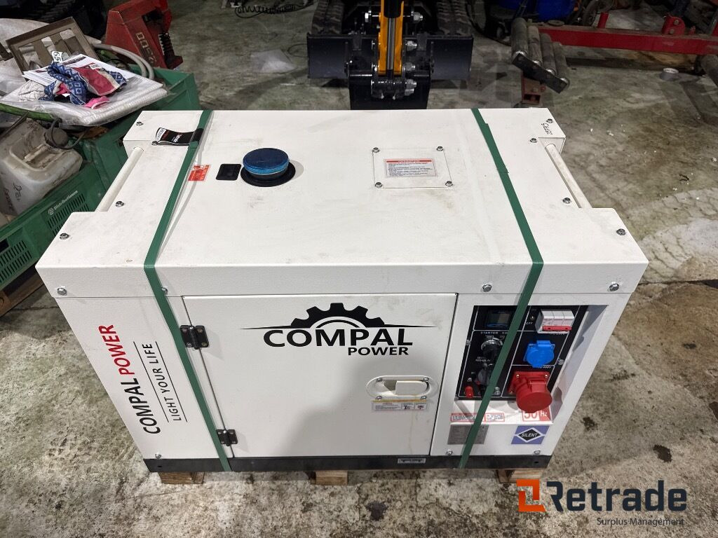 Generator COMPAL Power VG-R110 - Engins de chantier: photos 5 Generator COMPAL Power VG-R110 - Engins de chantier: photos 5