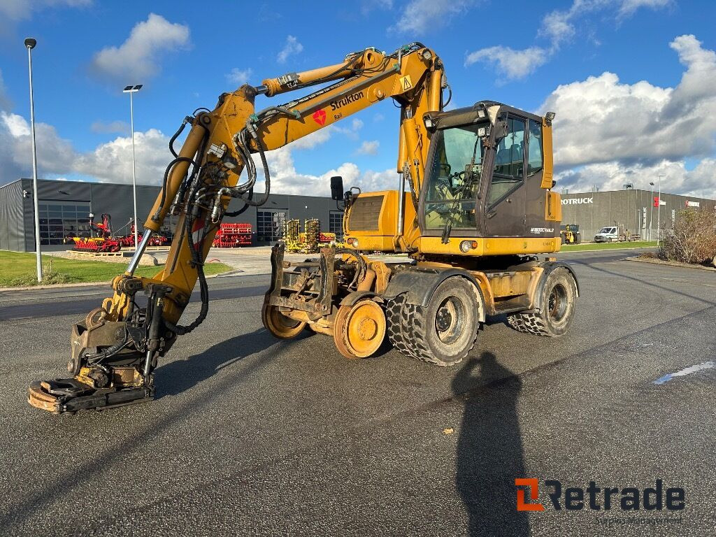 Hydrema M1600C - 2 Rail hjulgravemaskine - Pelle sur pneus: photos 2 Hydrema M1600C - 2 Rail hjulgravemaskine - Pelle sur pneus: photos 2