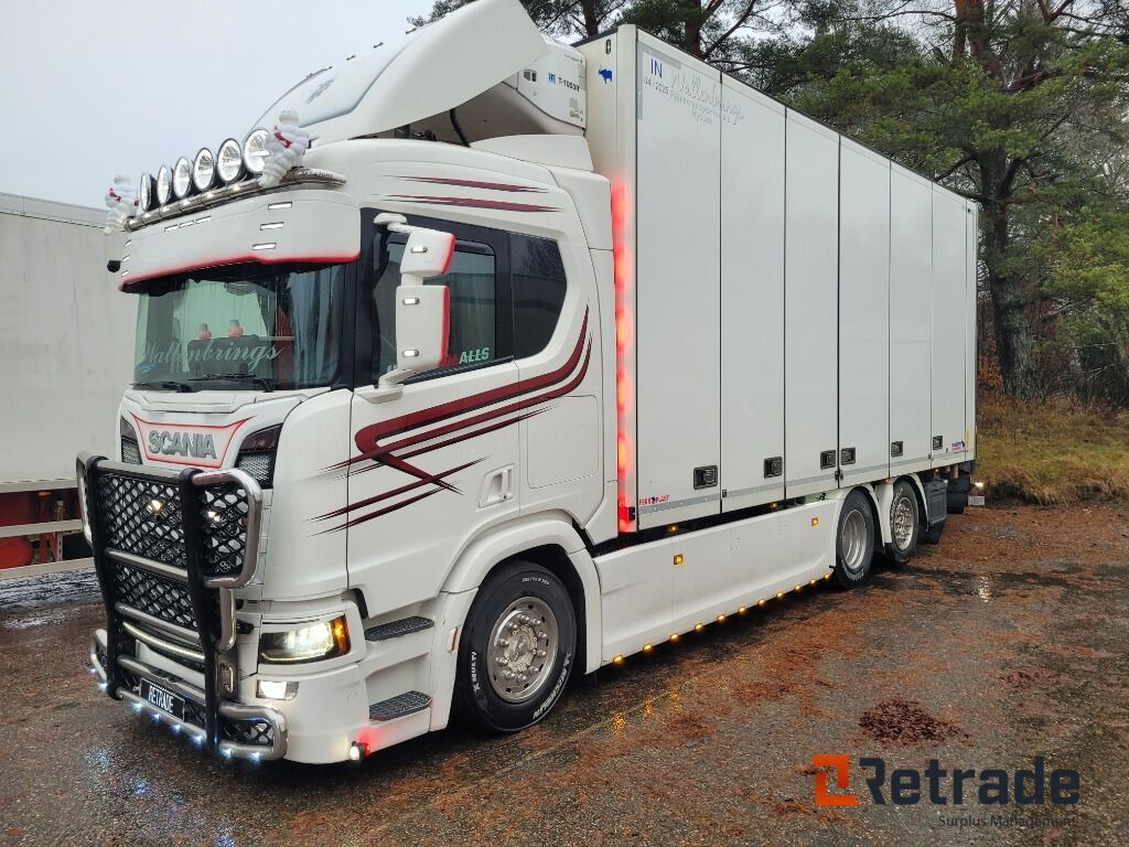 Kylbil Skåpbil med öppningsbar sida SCANIA NextGen R450 6x2*4 -2019 - Camion frigorifique: photos 1 Kylbil Skåpbil med öppningsbar sida SCANIA NextGen R450 6x2*4 -2019 - Camion frigorifique: photos 1