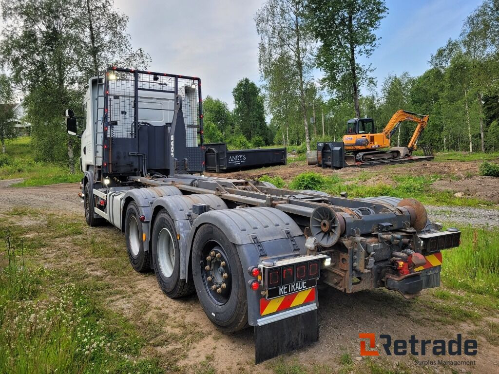 Lastväxlare tridem SCANIA R480 - Camion ampliroll, Camion grue: photos 4 Lastväxlare tridem SCANIA R480 - Camion ampliroll, Camion grue: photos 4