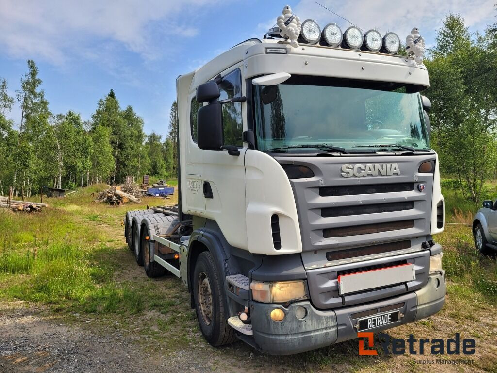 Lastväxlare tridem SCANIA R480 - Camion ampliroll, Camion grue: photos 2 Lastväxlare tridem SCANIA R480 - Camion ampliroll, Camion grue: photos 2