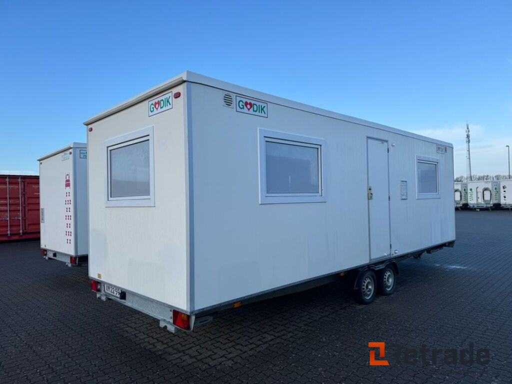 Scanvogn Kontor/billetvogn m. 2 rum (A0025173) - Conteneur comme habitat, Remorque: photos 4 Scanvogn Kontor/billetvogn m. 2 rum (A0025173) - Conteneur comme habitat, Remorque: photos 4