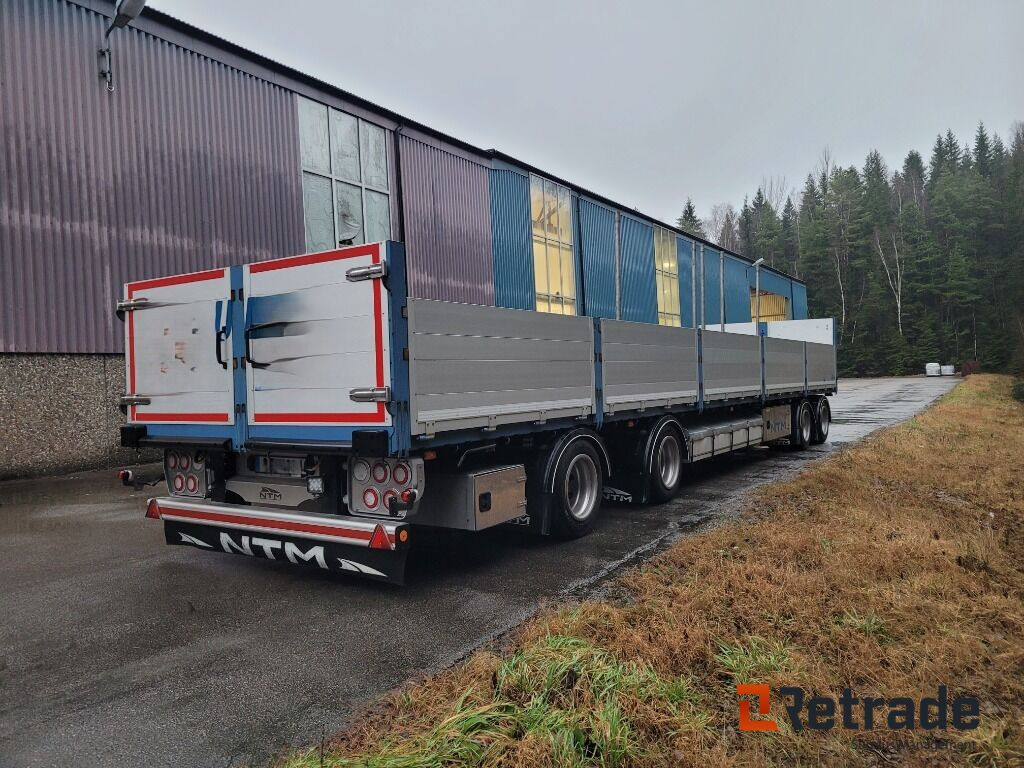 Släpvagn NTM 4 axligt flaksläp lämsläp , släp med lämmar -2021 - Remorque benne: photos 4 Släpvagn NTM 4 axligt flaksläp lämsläp , släp med lämmar -2021 - Remorque benne: photos 4