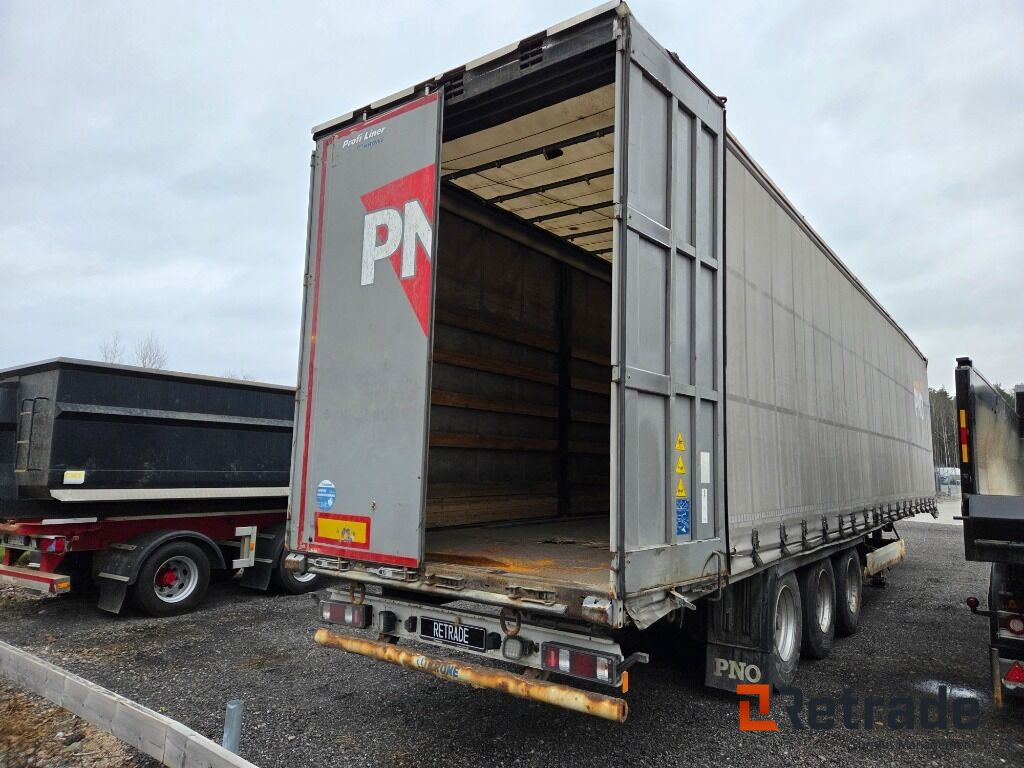 Trailer Krone SD Profi-liner Nybesiktigad - Semi-remorque rideaux coulissants: photos 3 Trailer Krone SD Profi-liner Nybesiktigad - Semi-remorque rideaux coulissants: photos 3