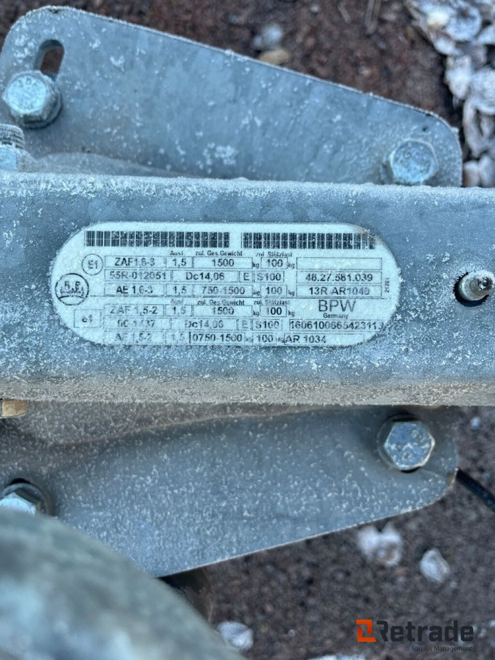 Tysse Skiltvogn - Matériel de chantier, Remorque: photos 4 Tysse Skiltvogn - Matériel de chantier, Remorque: photos 4