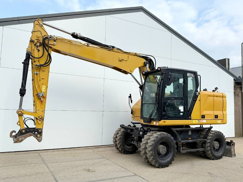 Cat M314 next gen - Triple Boom / Automatic Greasing - Pelle sur pneus: photos 2 Cat M314 next gen - Triple Boom / Automatic Greasing - Pelle sur pneus: photos 2