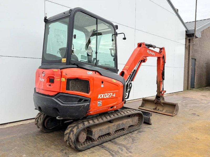 Mini pelle Kubota KX027-4 - Hammer Lines / Quick Coupler: photos 5