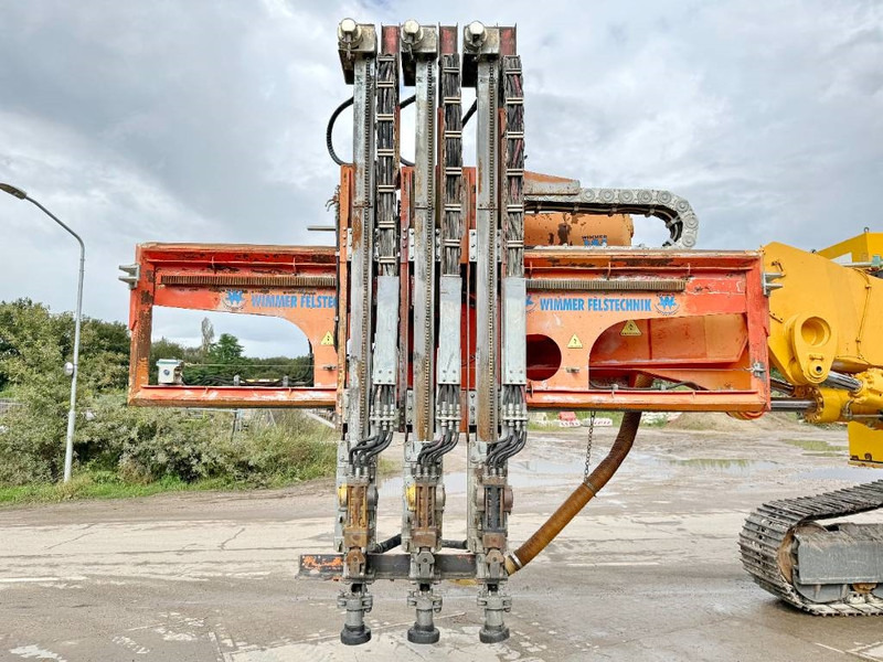 Pelle sur chenille Liebherr R934 HDS + Wimmer Drill / 3 Tamrock HE122: photos 10