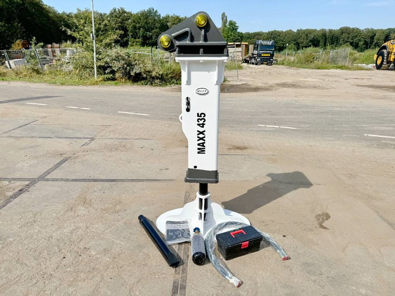 Maxx 435 Hammer (silent)- 6-9ton Machine- backhoe - Marteau hydraulique pour Engins de chantier: photos 1 Maxx 435 Hammer (silent)- 6-9ton Machine- backhoe - Marteau hydraulique pour Engins de chantier: photos 1