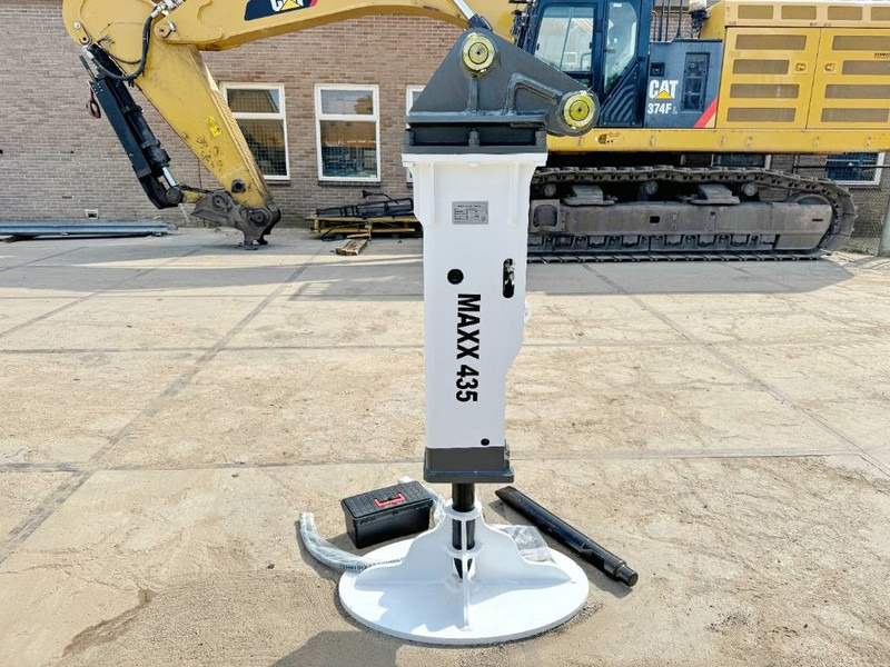 Maxx 435 Hammer (silent)- 6-9ton Machine- backhoe - Marteau hydraulique pour Engins de chantier: photos 4 Maxx 435 Hammer (silent)- 6-9ton Machine- backhoe - Marteau hydraulique pour Engins de chantier: photos 4