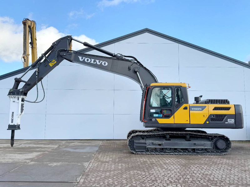 Volvo EC220D + Maxx 2000 Hammer - New / Unused / 2024 - Pelle sur chenille: photos 1 Volvo EC220D + Maxx 2000 Hammer - New / Unused / 2024 - Pelle sur chenille: photos 1