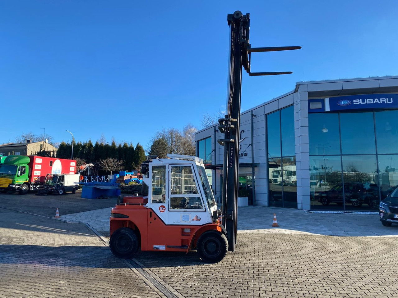 Dantruck 6009 - 6 Tons - UP TO 5M - Works Great - Chariot élévateur: photos 4 Dantruck 6009 - 6 Tons - UP TO 5M - Works Great - Chariot élévateur: photos 4