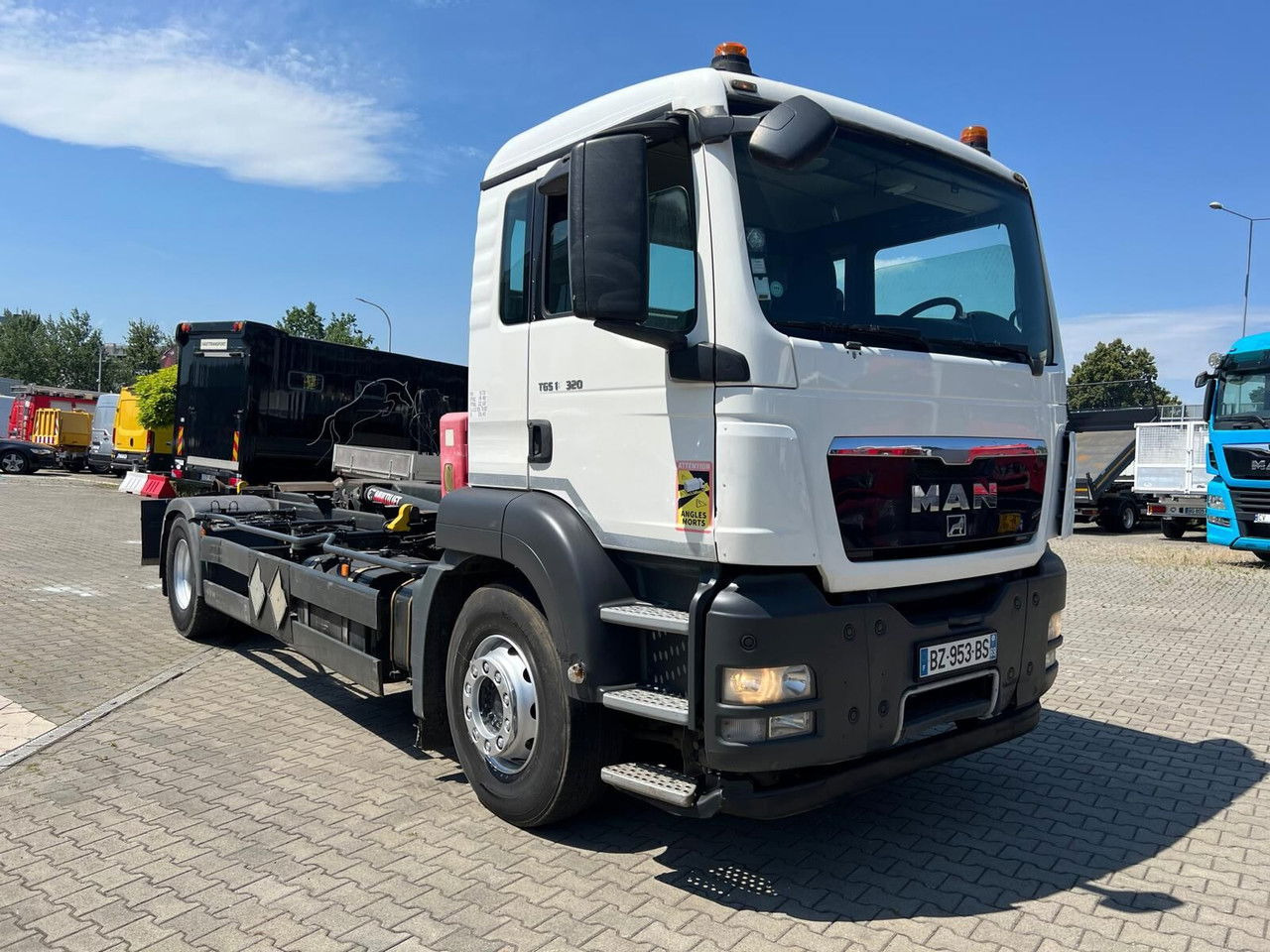 MAN TGS 18.320 / Multilift Joab / BIG Wheelbase - Camion porte-conteneur/ Caisse mobile: photos 2 MAN TGS 18.320 / Multilift Joab / BIG Wheelbase - Camion porte-conteneur/ Caisse mobile: photos 2
