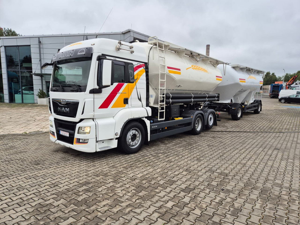 MAN TGS 26.480 Spritzer SILO - Camion citerne: photos 2 MAN TGS 26.480 Spritzer SILO - Camion citerne: photos 2