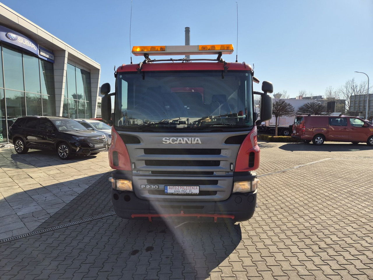 Scania P230 4X2 / Sweeper / Johnston VX800 / Sprayer / LOW Mileage / - Balayeuse de voirie: photos 3 Scania P230 4X2 / Sweeper / Johnston VX800 / Sprayer / LOW Mileage / - Balayeuse de voirie: photos 3