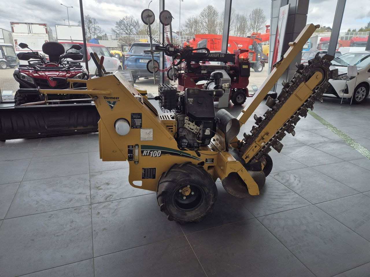 Vermeer RT100 / Trench SAW / Mini Chain Excavator / Idea L FOR Cables - Trancheuse: photos 4 Vermeer RT100 / Trench SAW / Mini Chain Excavator / Idea L FOR Cables - Trancheuse: photos 4