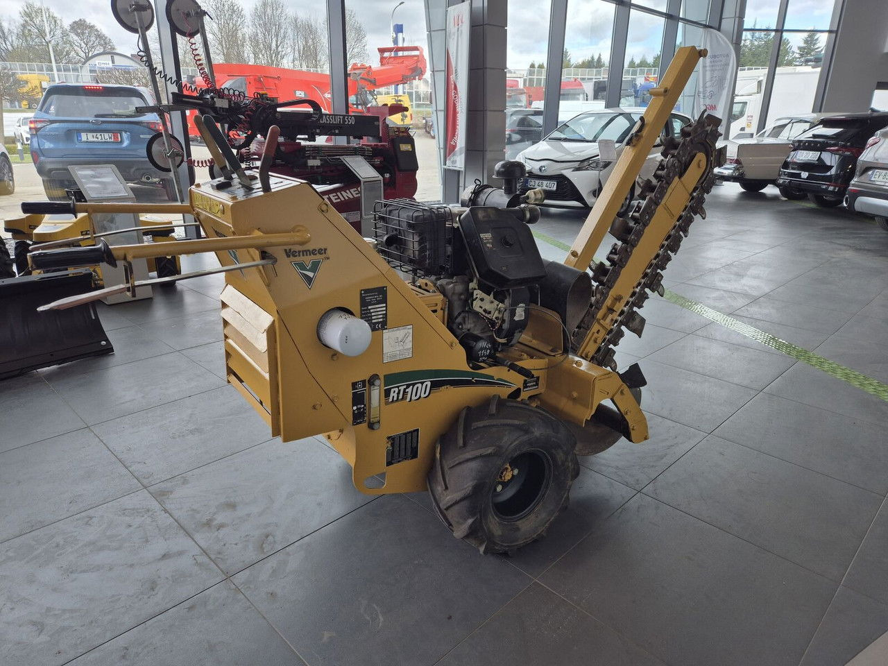 Vermeer RT100 / Trench SAW / Mini Chain Excavator / Idea L FOR Cables - Trancheuse: photos 3 Vermeer RT100 / Trench SAW / Mini Chain Excavator / Idea L FOR Cables - Trancheuse: photos 3