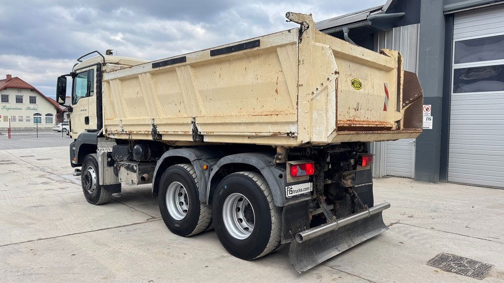 Camion benne MAN TGS 26.540 6X4 bordmatic meiller tipper: photos 6