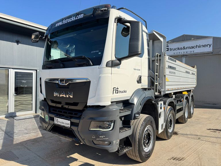 MAN TGS 41.510 8x4 Meiller bordmatic tipper - retarder - Euro 6 - Camion benne: photos 1 MAN TGS 41.510 8x4 Meiller bordmatic tipper - retarder - Euro 6 - Camion benne: photos 1