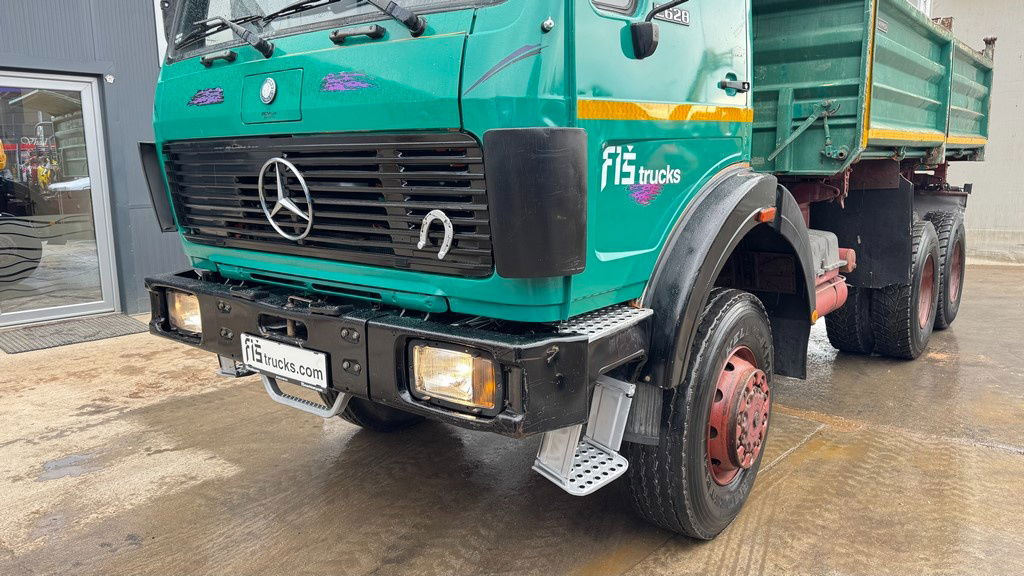 Mercedes-Benz 2628 AK 6x6 meiller tipper - V8 - Camion benne: photos 2 Mercedes-Benz 2628 AK 6x6 meiller tipper - V8 - Camion benne: photos 2