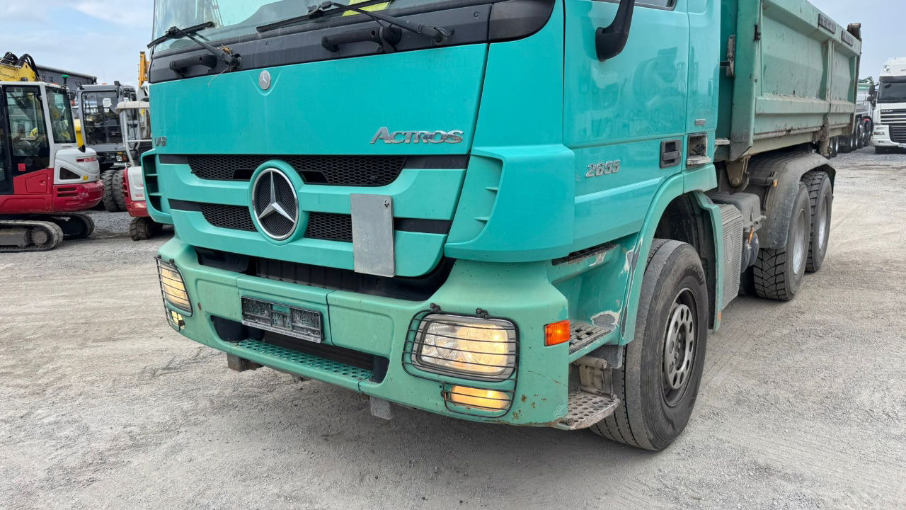 Mercedes-Benz Actros 2655 6x4 meiller bordmatic tipper - retarder - V8 - Camion benne: photos 2 Mercedes-Benz Actros 2655 6x4 meiller bordmatic tipper - retarder - V8 - Camion benne: photos 2