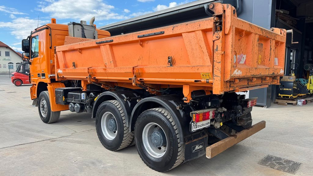Mercedes-Benz Actros 3346 K 6x4 bordmatic - 3 pedals - Camion benne: photos 5 Mercedes-Benz Actros 3346 K 6x4 bordmatic - 3 pedals - Camion benne: photos 5