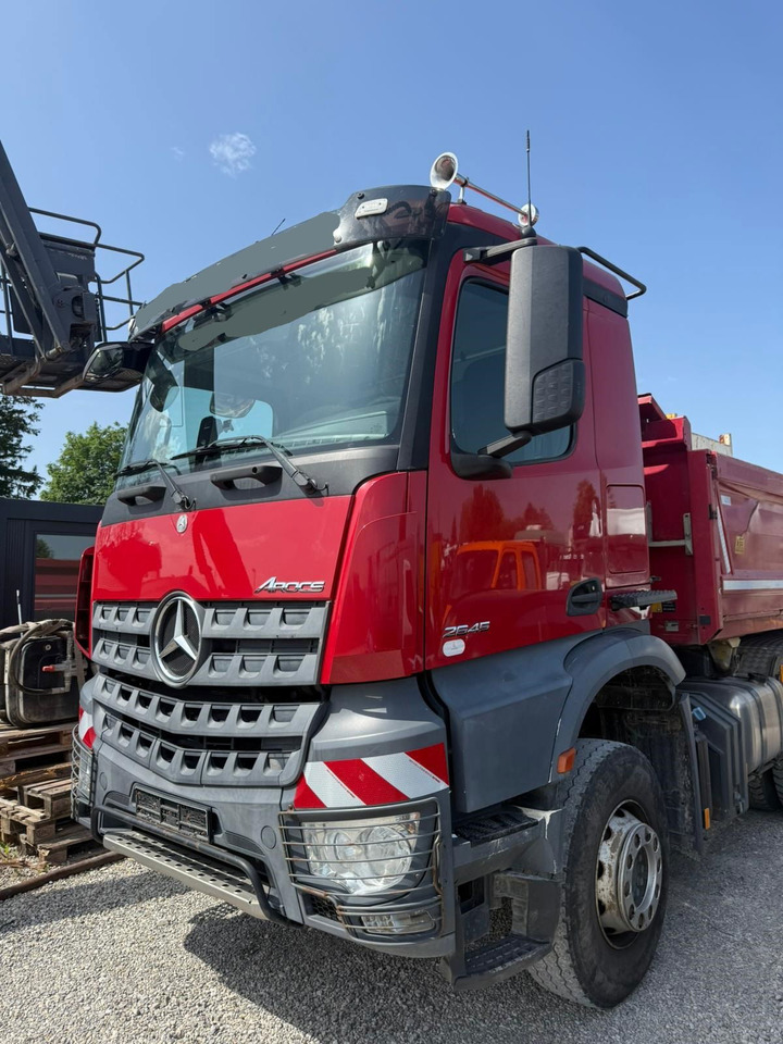 Mercedes-Benz Arocs 2645 K 6X4 bordmatic meiller tipper - Camion benne: photos 1 Mercedes-Benz Arocs 2645 K 6X4 bordmatic meiller tipper - Camion benne: photos 1