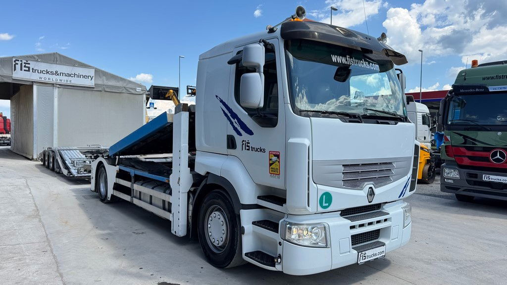 Renault Premium 460 4x2 LKW transporter + rolfo trailer - Camion porte-voitures: photos 5 Renault Premium 460 4x2 LKW transporter + rolfo trailer - Camion porte-voitures: photos 5