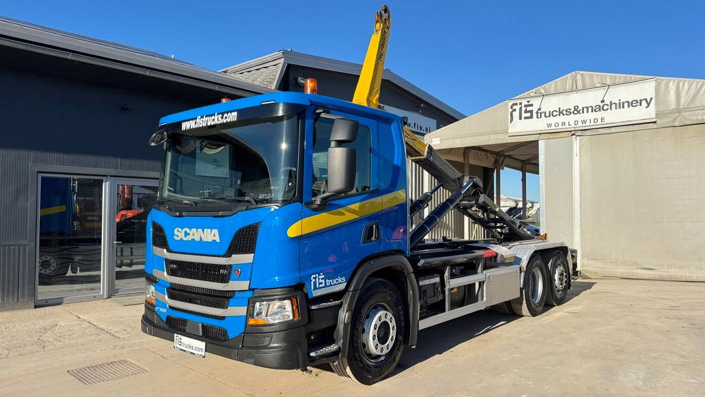 Camion porte-conteneur/ Caisse mobile Scania P 360 6x2 palfinger abroll tipper - steering axle: photos 7