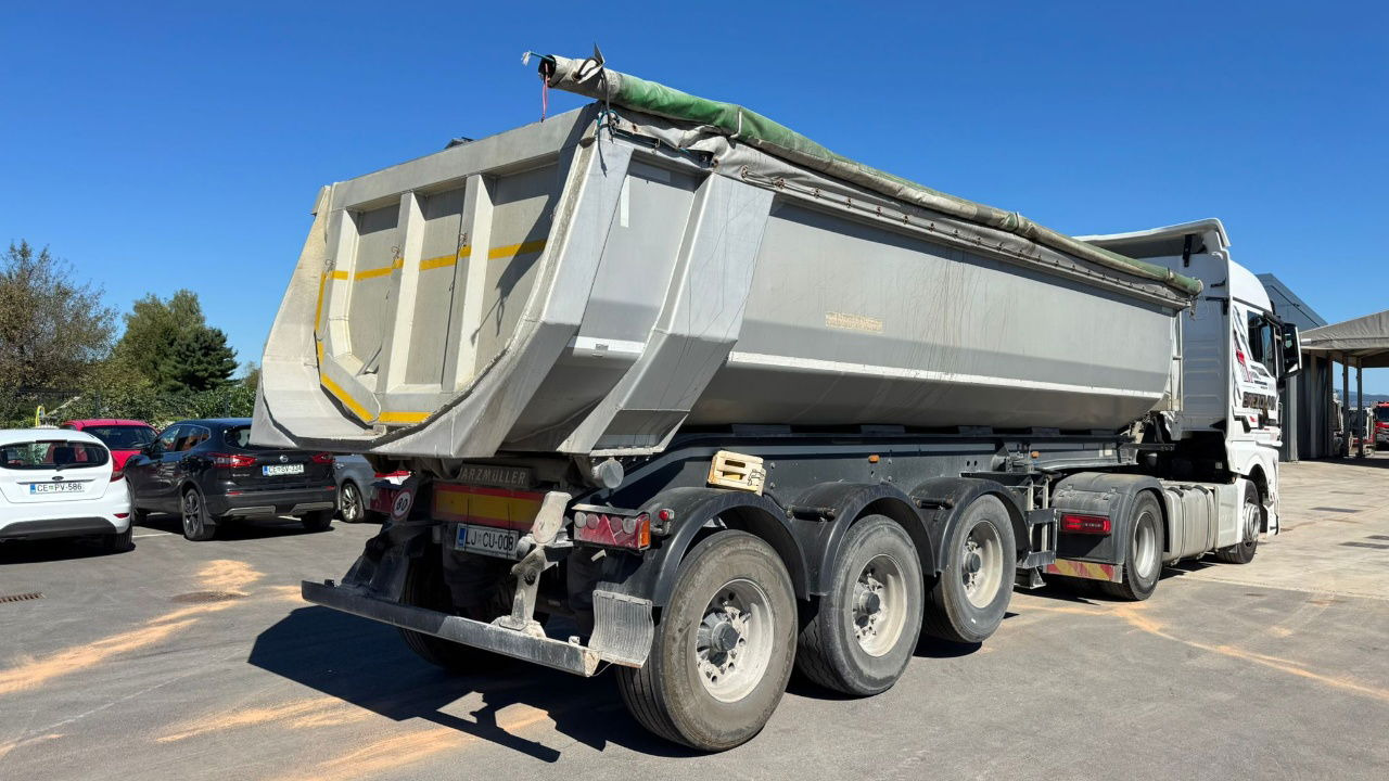 Schwarzmüller AR HKS 3 - 3-Axle Tipper Trailer - ALU - Semi-remorque benne: photos 5 Schwarzmüller AR HKS 3 - 3-Axle Tipper Trailer - ALU - Semi-remorque benne: photos 5