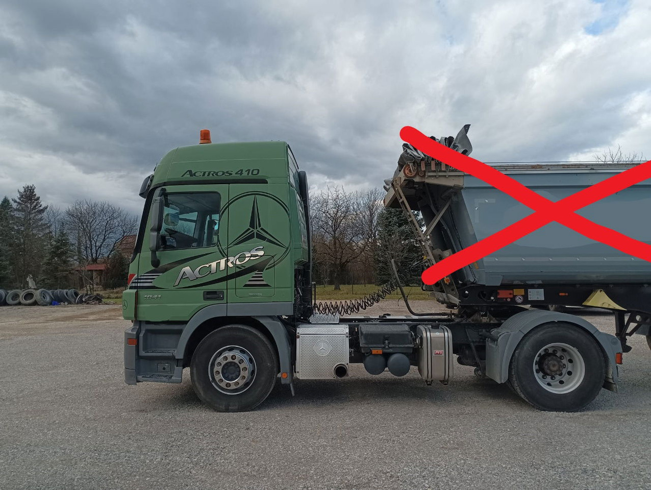 Mercedes-Benz Actros 1841 LS - tipper hydraulics - retarder - Tracteur routier: photos 2 Mercedes-Benz Actros 1841 LS - tipper hydraulics - retarder - Tracteur routier: photos 2