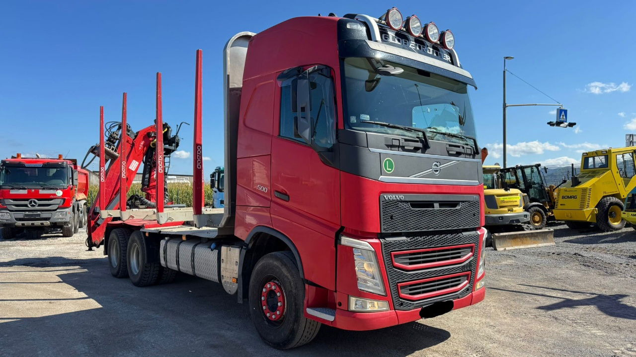 Volvo FH 500 500 6x4 forest truck - Epsilon 110Z - scissors - Camion porte-conteneur/ Caisse mobile: photos 3 Volvo FH 500 500 6x4 forest truck - Epsilon 110Z - scissors - Camion porte-conteneur/ Caisse mobile: photos 3