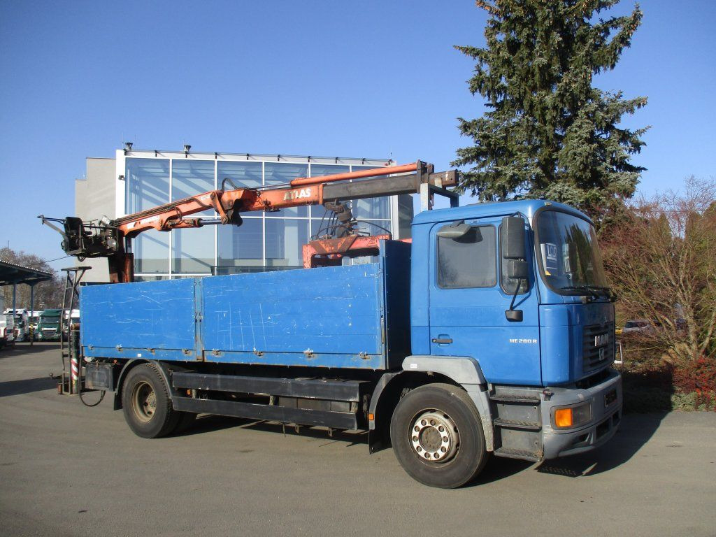 MAN 12.284 EURO 2 ATLAS - Camion grue: photos 3 MAN 12.284 EURO 2 ATLAS - Camion grue: photos 3