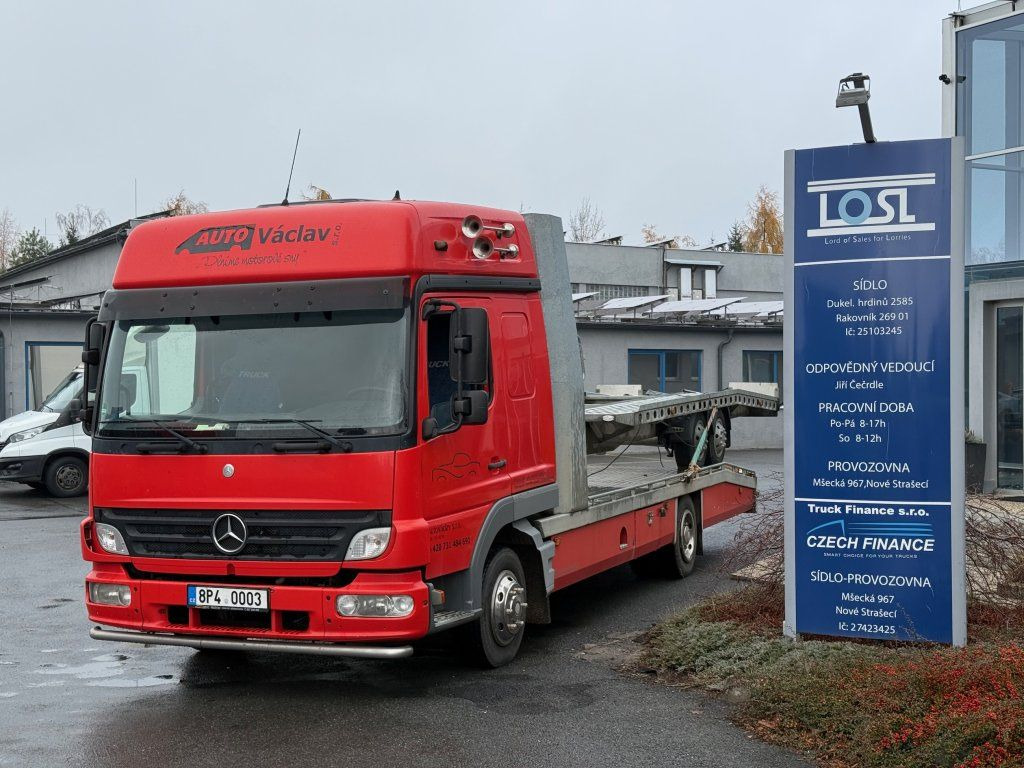Mercedes-Benz 818 Atego EURO 3 + trailer VAPP 2020 year - Camion porte-voitures: photos 1 Mercedes-Benz 818 Atego EURO 3 + trailer VAPP 2020 year - Camion porte-voitures: photos 1