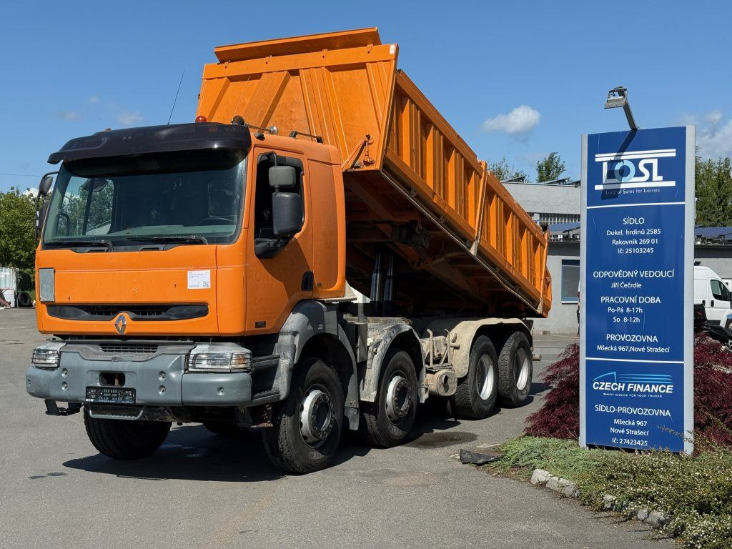 Renault Kerax 420 S3 8x4 EURO 3 - Camion benne: photos 1 Renault Kerax 420 S3 8x4 EURO 3 - Camion benne: photos 1
