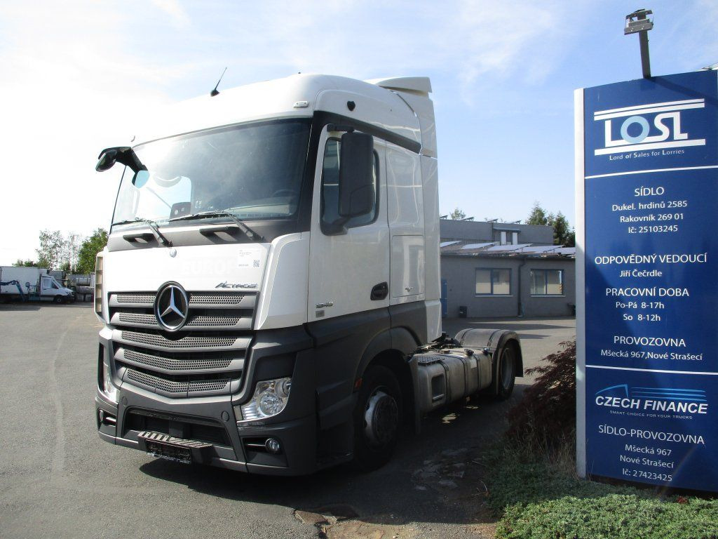 Mercedes-Benz 1845 Actros EURO 6 MEGA/lowdeck - Tracteur routier: photos 1 Mercedes-Benz 1845 Actros EURO 6 MEGA/lowdeck - Tracteur routier: photos 1