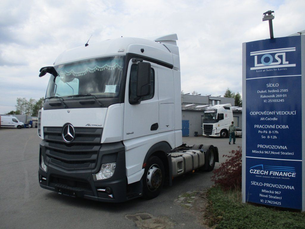 Mercedes-Benz 1845 Actros EURO 6 MEGA/lowdeck - Tracteur routier: photos 1 Mercedes-Benz 1845 Actros EURO 6 MEGA/lowdeck - Tracteur routier: photos 1