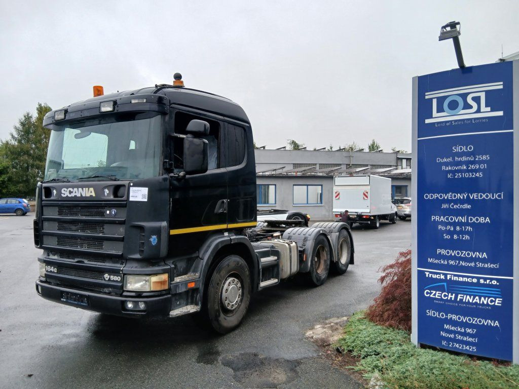 Scania R580 V8 6x4 EURO 3 - Tracteur routier: photos 1 Scania R580 V8 6x4 EURO 3 - Tracteur routier: photos 1