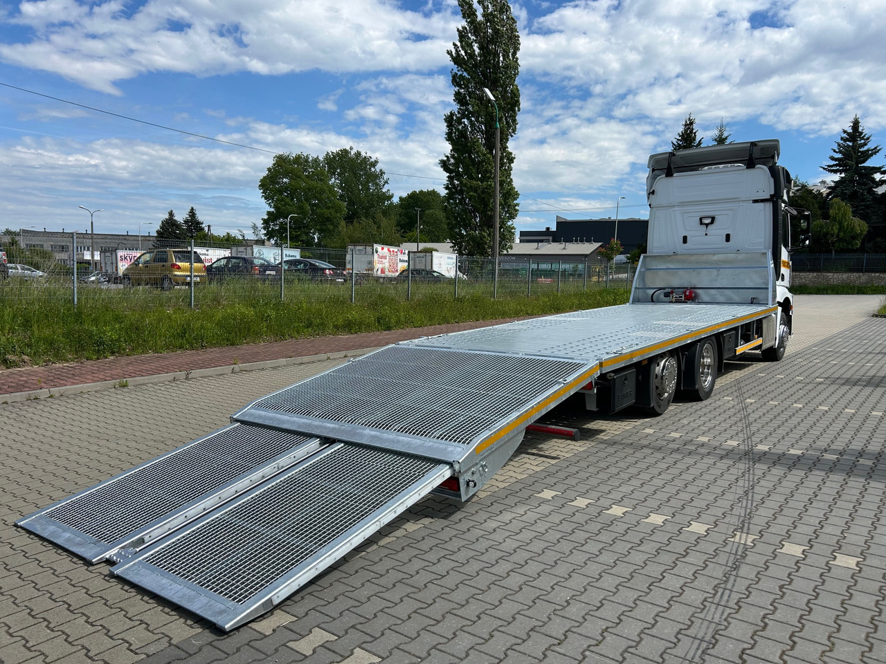 MERCEDES-BENZ Actros 2542 / 2019 / NEW Galvanized tow truck 2025 /9.5m - Camion porte-voitures: photos 4 MERCEDES-BENZ Actros 2542 / 2019 / NEW Galvanized tow truck 2025 /9.5m - Camion porte-voitures: photos 4