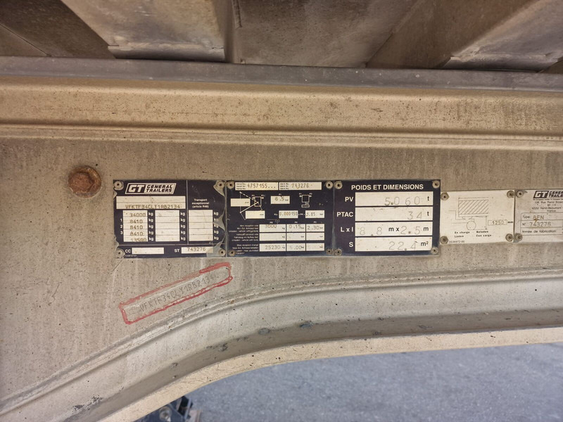 Semi-remorque benne Benalu: photos 8 Semi-remorque benne Benalu: photos 8