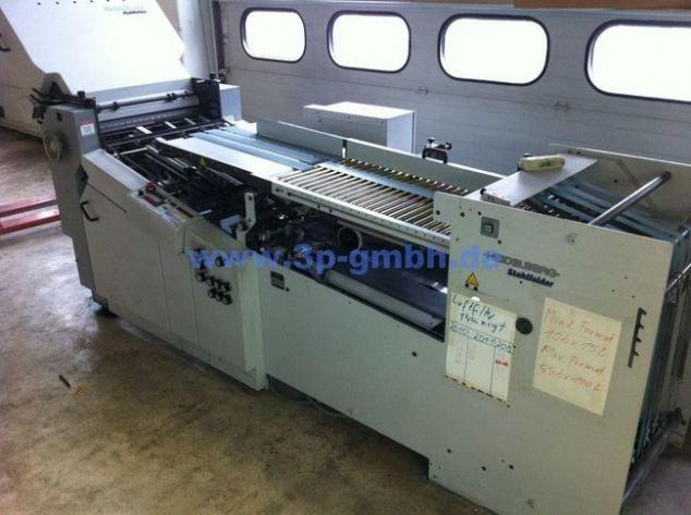 Heidelberg Steel Ti 55-4-Ri 55 buckle plate folding machine - Plieuse de bureau: photos 4 Heidelberg Steel Ti 55-4-Ri 55 buckle plate folding machine - Plieuse de bureau: photos 4