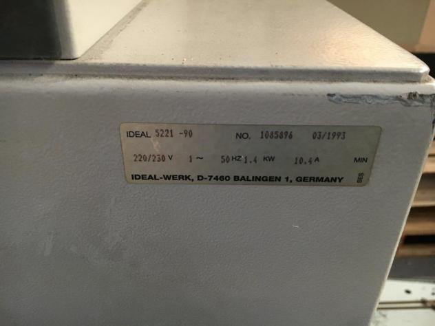 Jug & Priest Ideal 5221-90 cutting machine - Massicot: photos 3 Jug & Priest Ideal 5221-90 cutting machine - Massicot: photos 3