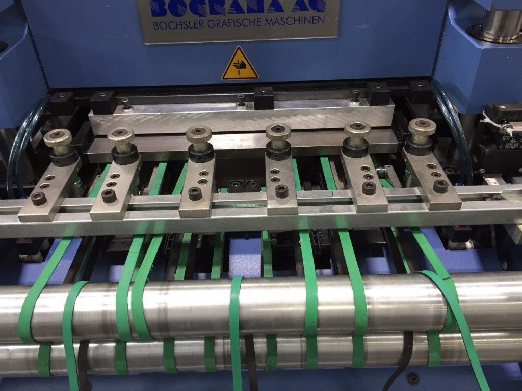 Machine d'impression inline bridge die-cutting machine with feeder and stripping station BOGRAMA BSM 450 basic + UEB 550A + FR550 Servo C: photos 7